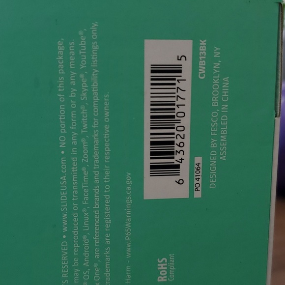 🔵 🆕 Slide HD webcam with ring light full HD 1080p - Picture 5 of 11